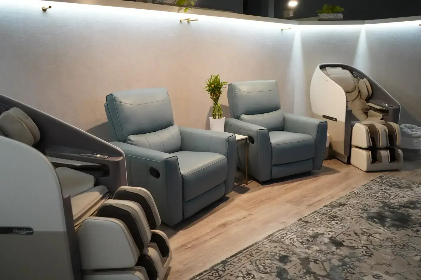 EVO Medical Spa IV and wellness recliner lounge